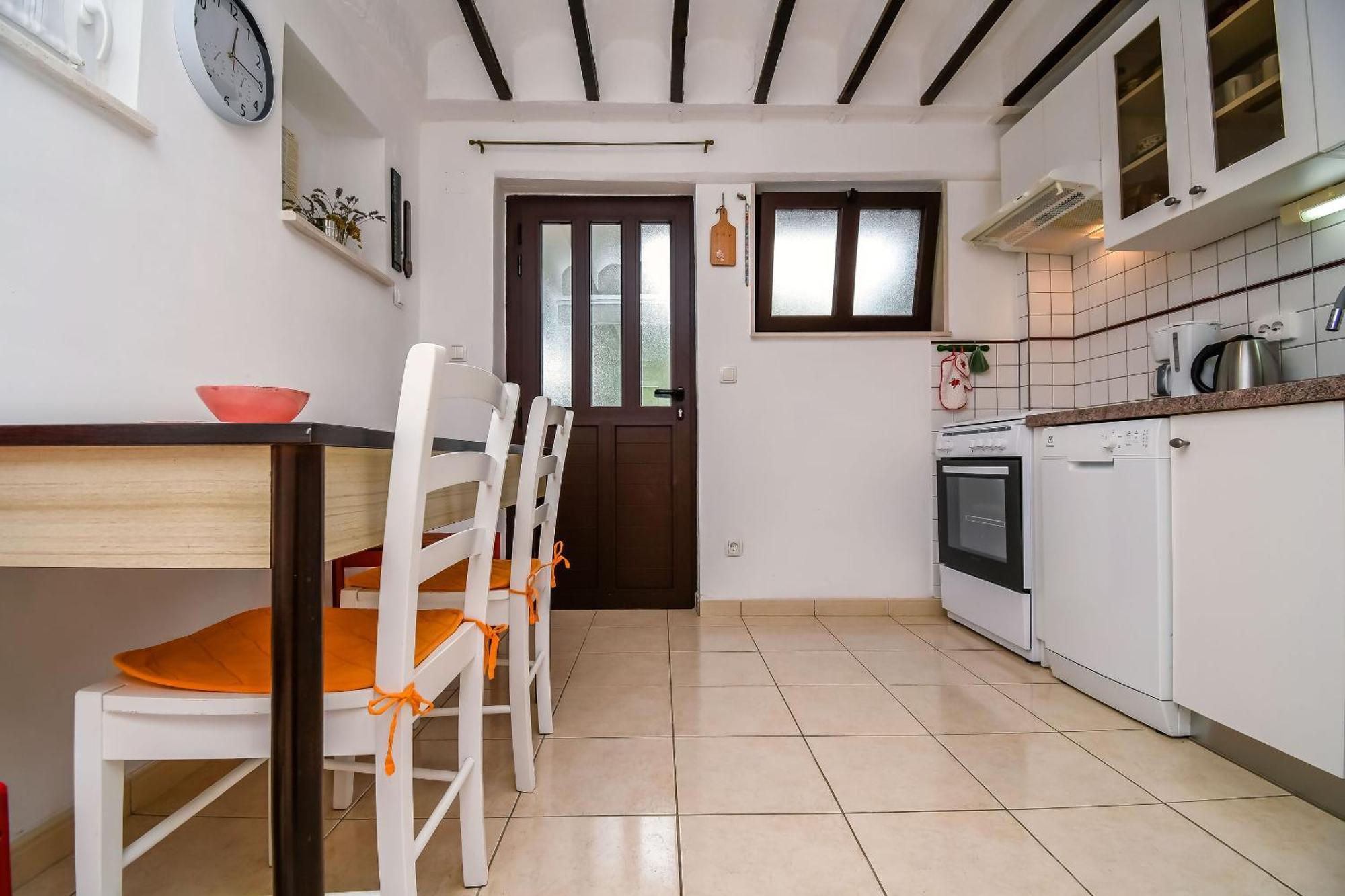 Apartment Ribica Slatine Bagian luar foto